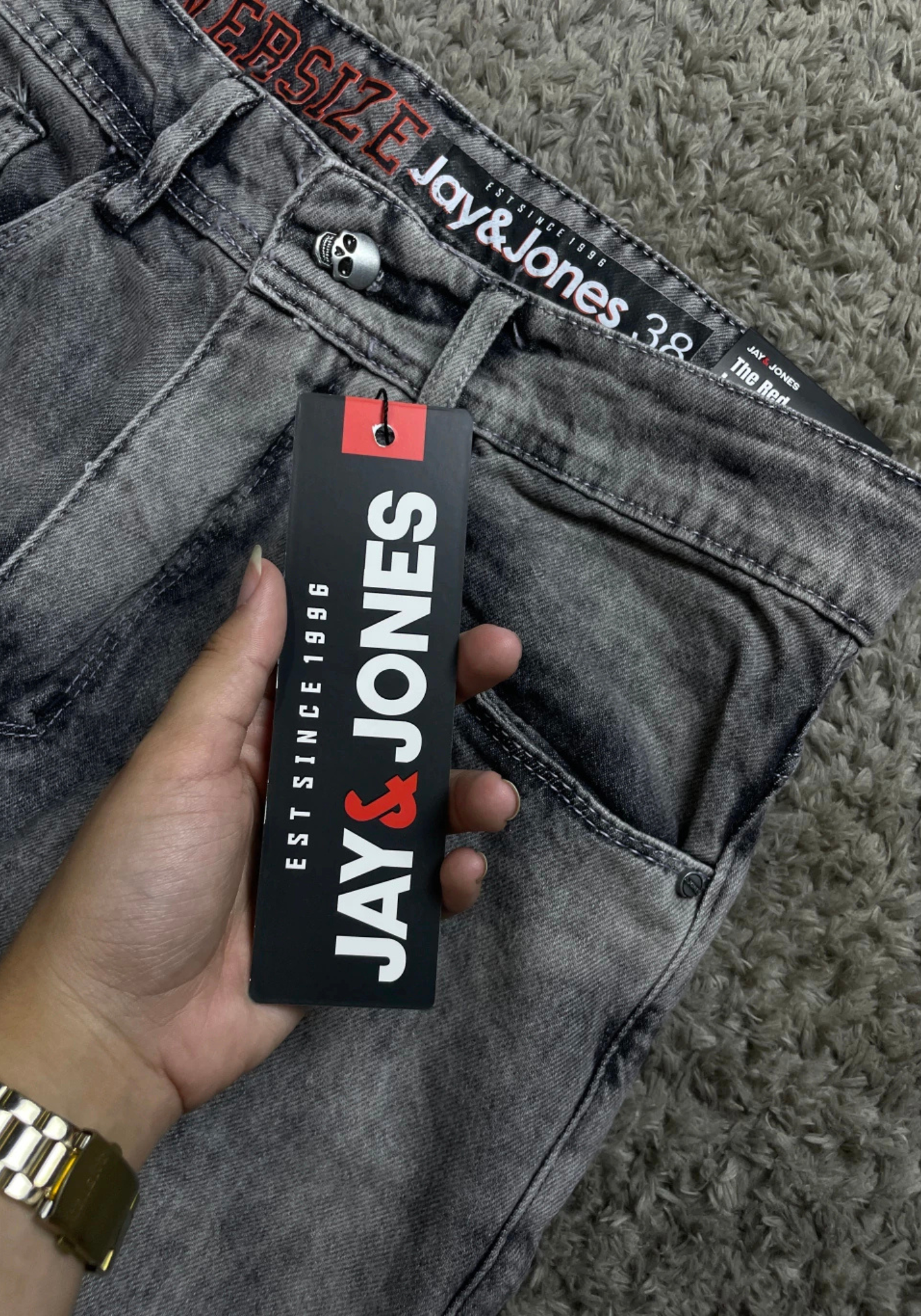 Calca Jeans Oversized