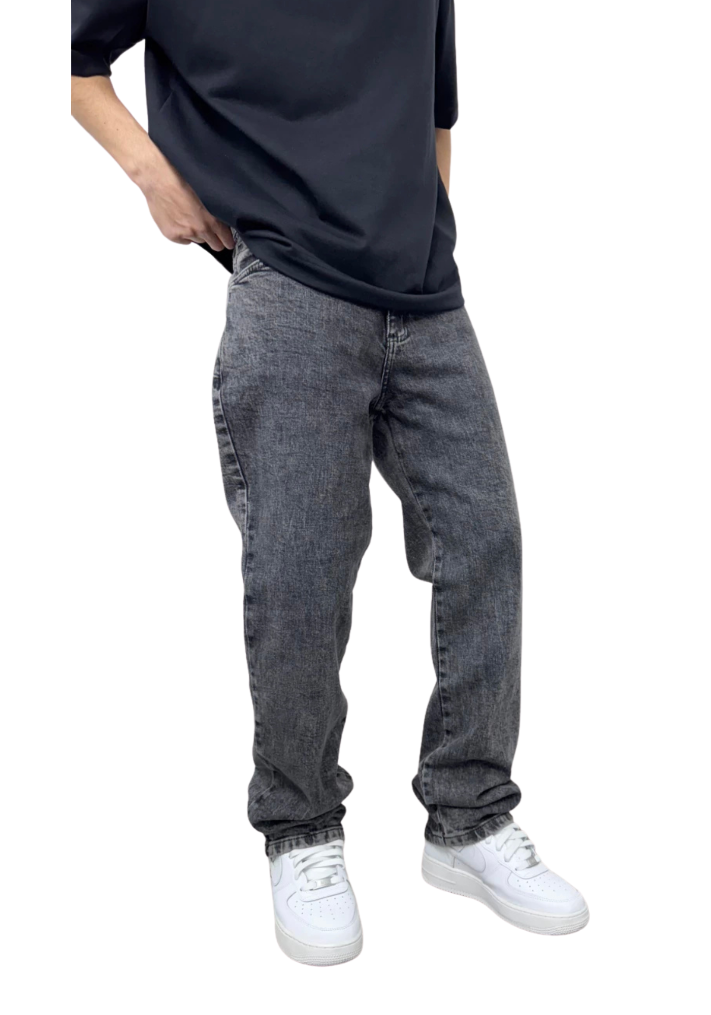 Calça Jeans Grafite